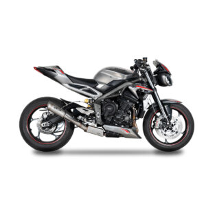 Scarico Spark Grido laterale alto 3/4 kit - Triumph Street Triple 765 RS/R/S (20-22)